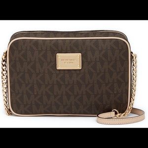 Michael Kors Crossbody Bag With Adjustable Shoulder Strap.